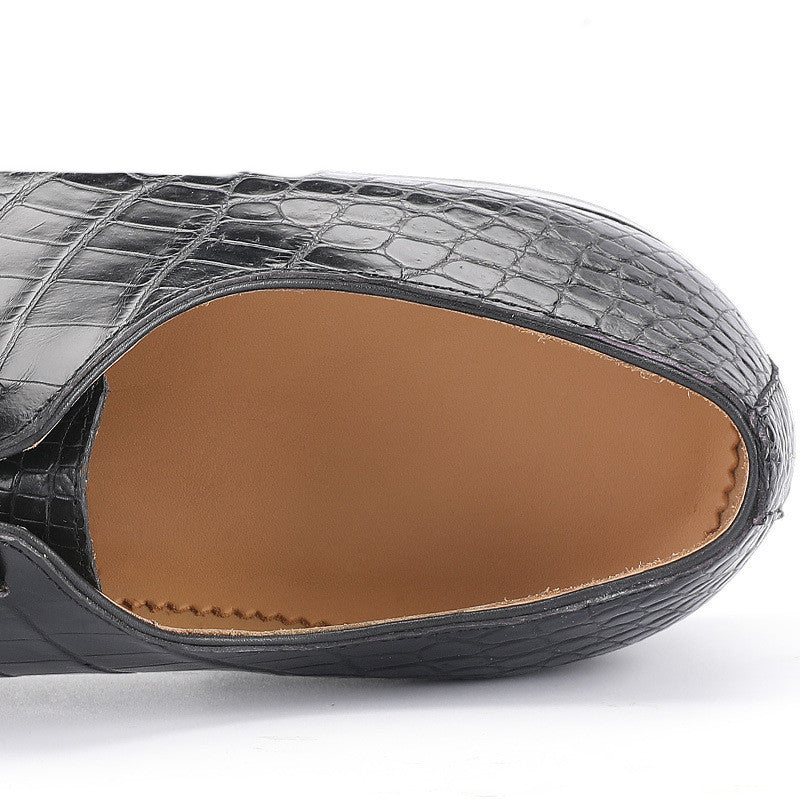 High-End Genuine Leather Men's Shoes in Black & Brown