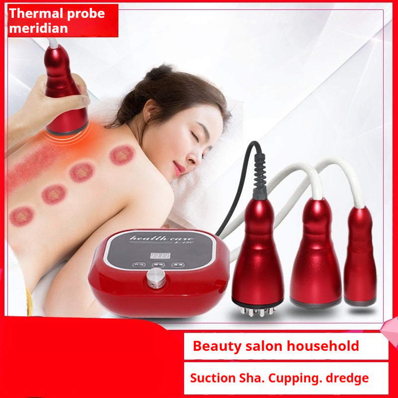 Rechargeable Heat Detection Meridian Instrument Electric Gua Sha Scraping Device