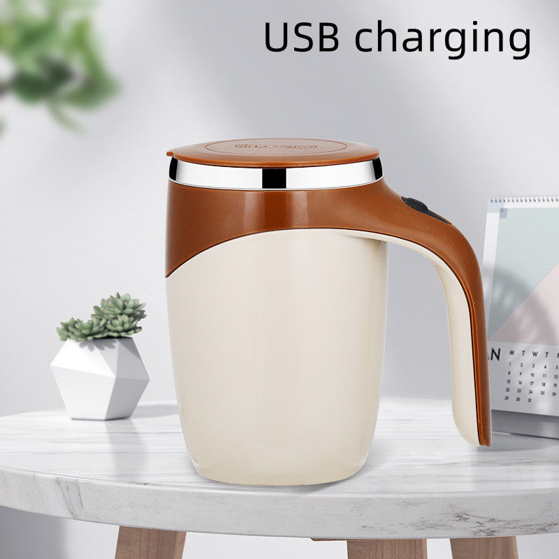 Rechargeable Automatic Magnetic Stirring Coffee & Milkshake Cup