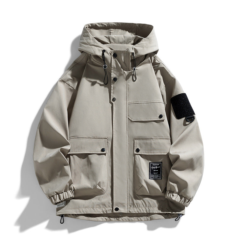 Straight Hem Spring & Autumn Jackets in Multiple Colors and Sizes