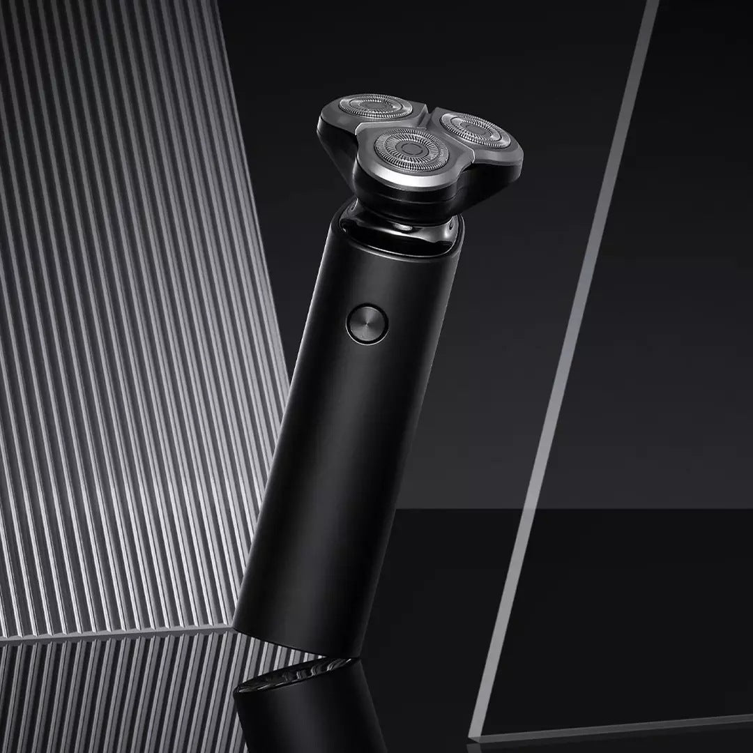 Rechargeable Full Body Washable Electric Razor for Men Black