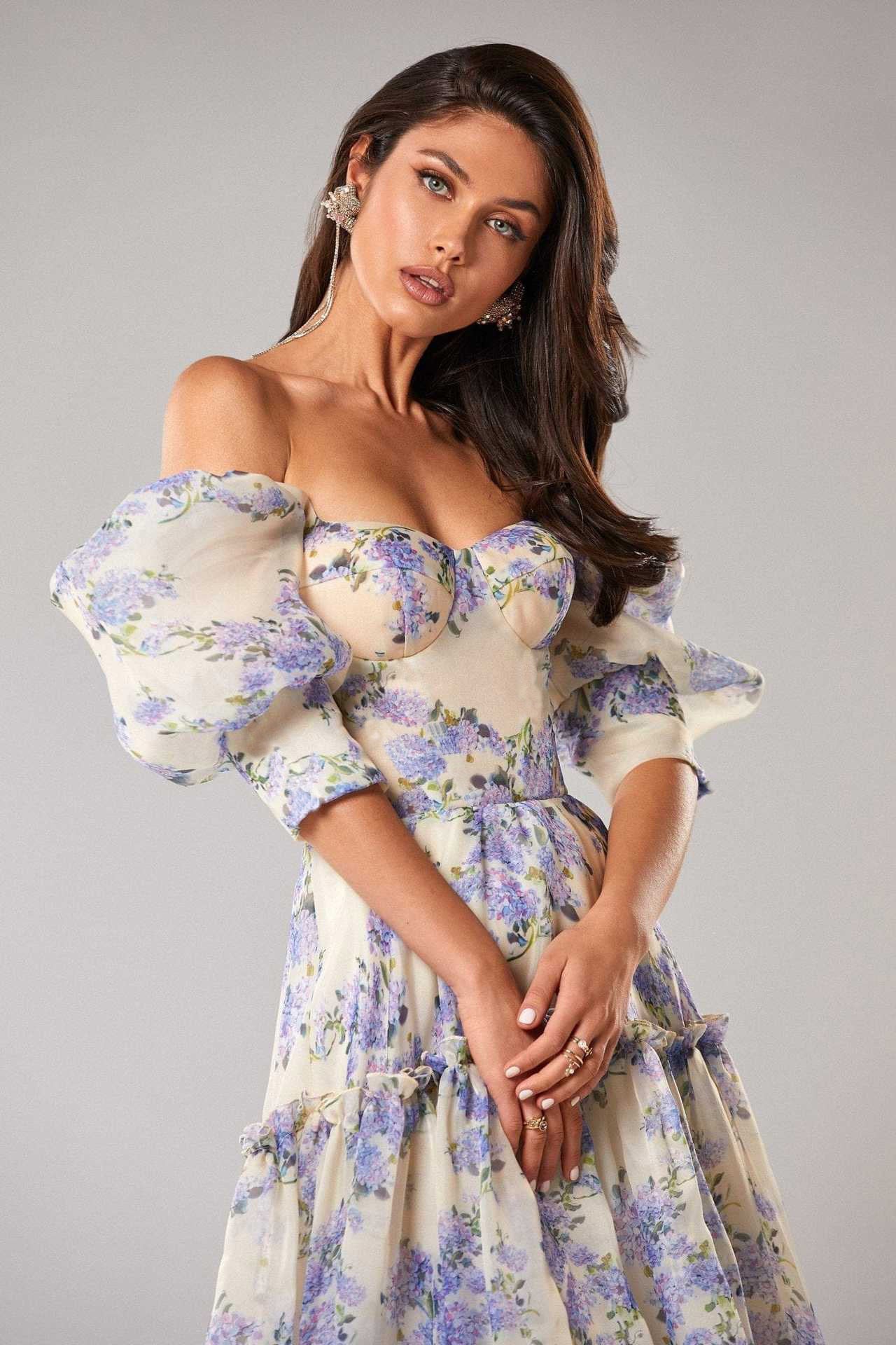 Women's Fashion Temperament Night Dew Shoulder Dress