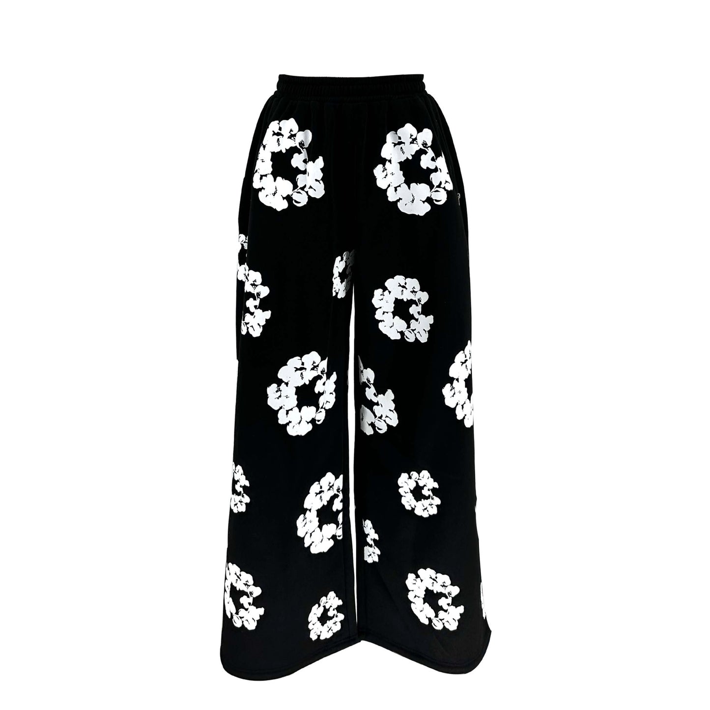 Women's Offset Printing Loose Casual Sweatpants