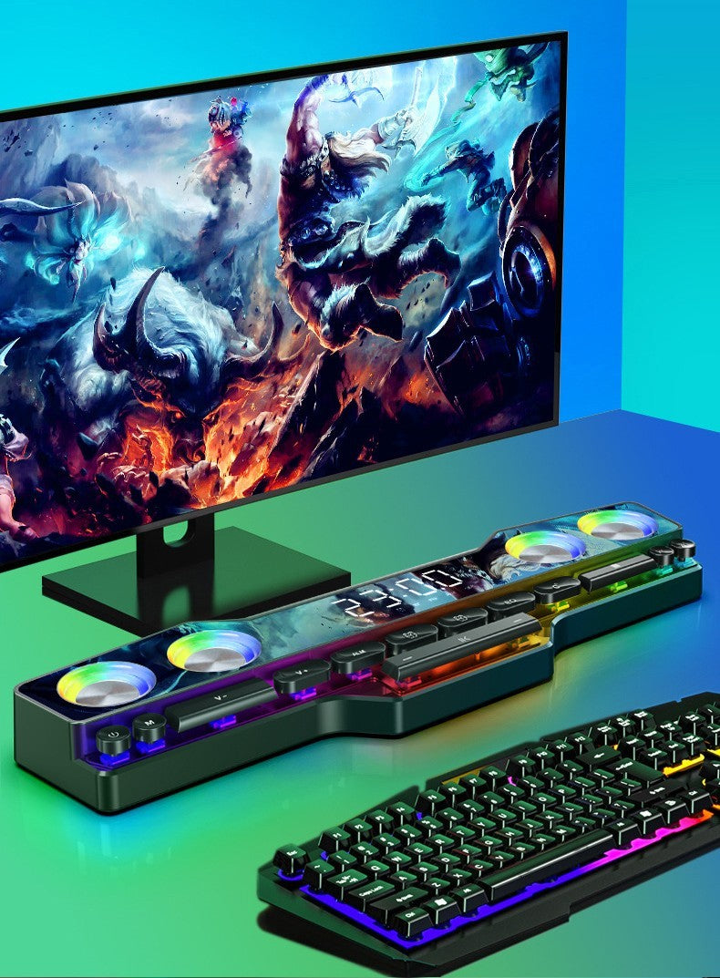 Bluetooth Desktop Speaker 10W Stereo for Esports Gaming Computer