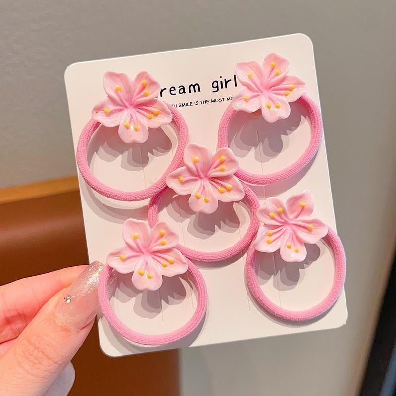 Egg Flower Barrettes Sweet Flowers Clip