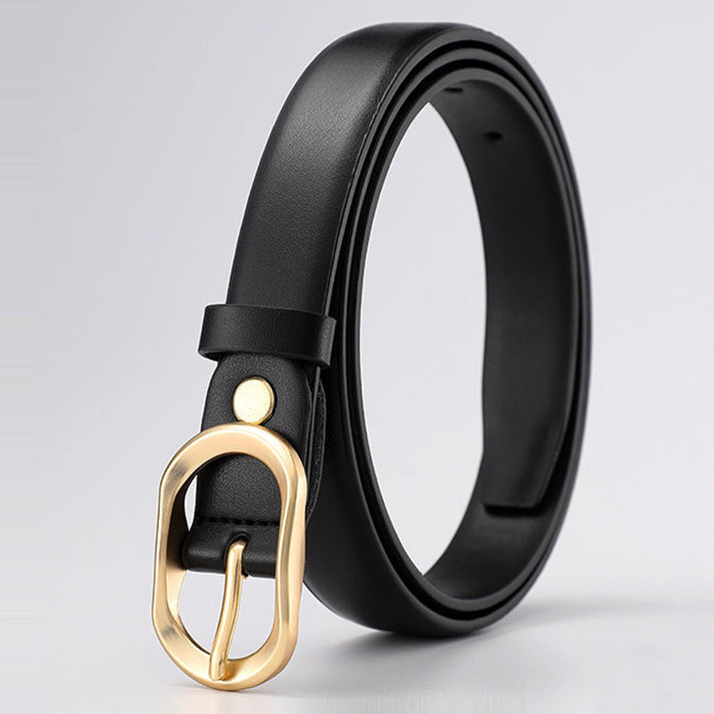 Personalized Leather Belt Casual Women