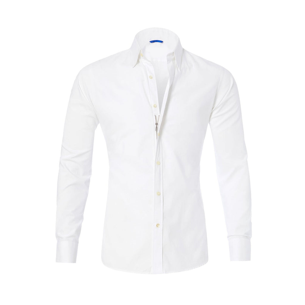 Men's Summer Long Sleeve Solid Color Button Cardigan