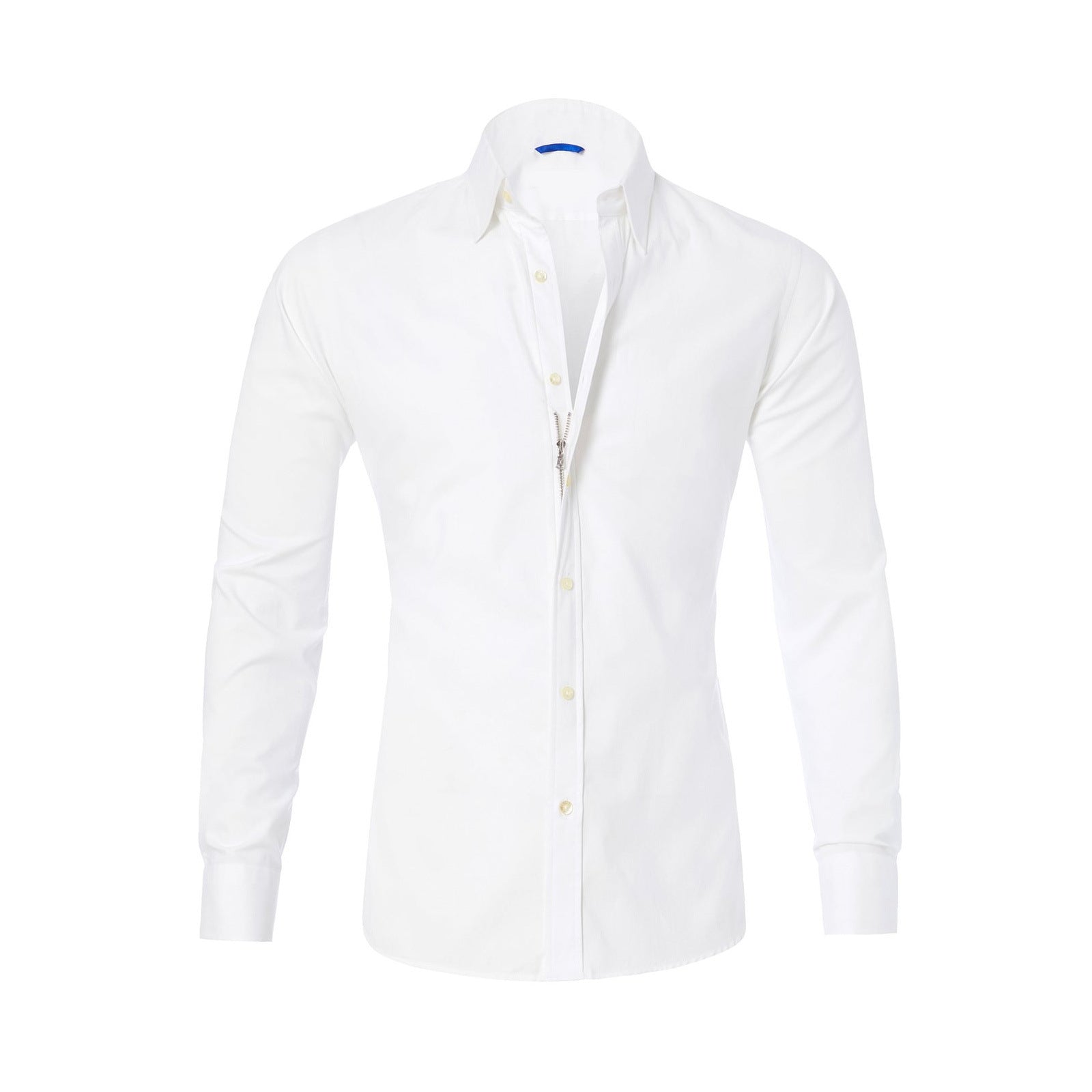Men's Summer Long Sleeve Solid Color Button Cardigan