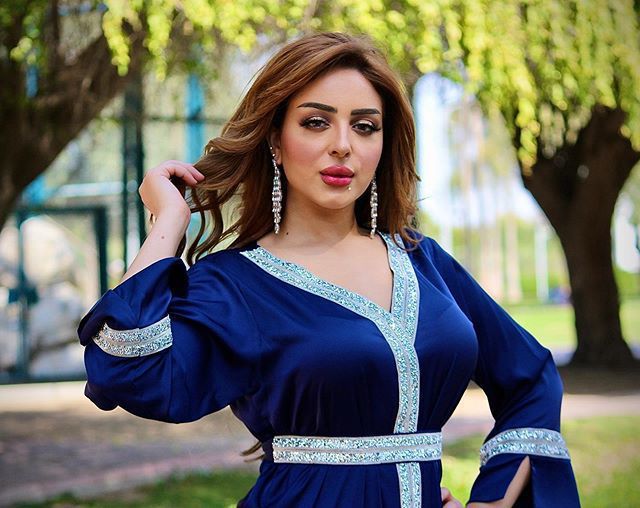 Turkish Long Muslim Women's Dress Polyester Fiber