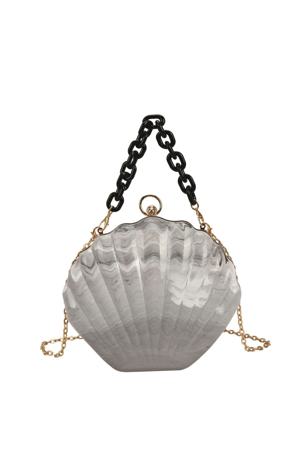 Sac bandoulière à chaîne unie à épaule unique disponible en plusieurs couleurs