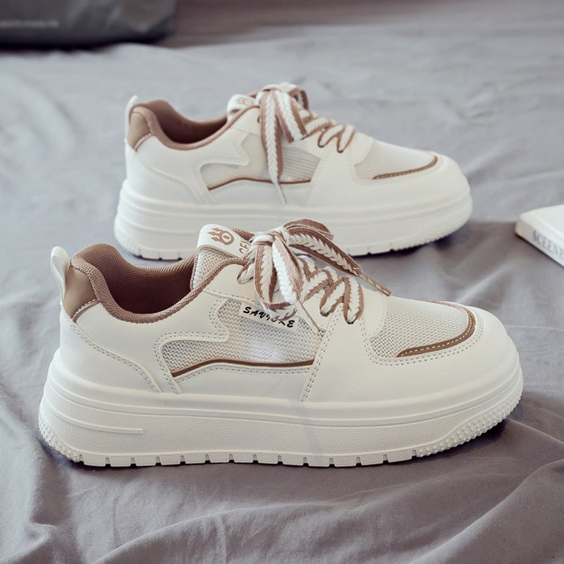 Platform White Running Sneakers Casual All-Match Leisure Shoes
