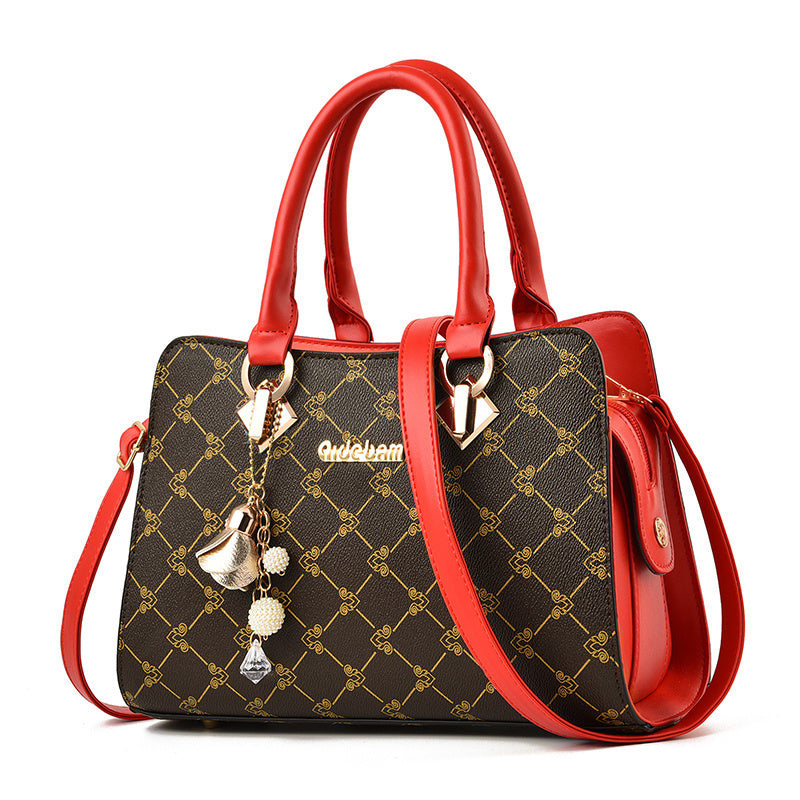 Women's PU Geometric Pattern Messenger Bags – Fashion Handbags