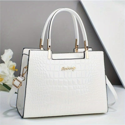 Women's Patent Leather Shoulder Bag in Multiple Colors