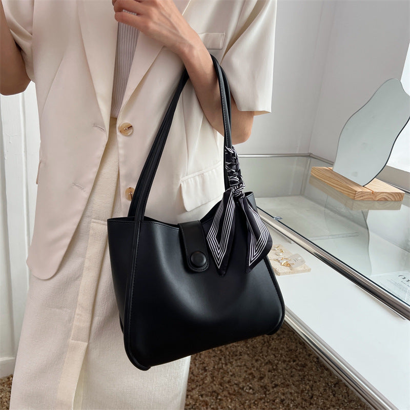 Women's High-Capacity Business Commuting PU Bag Set with Crossbody Bags