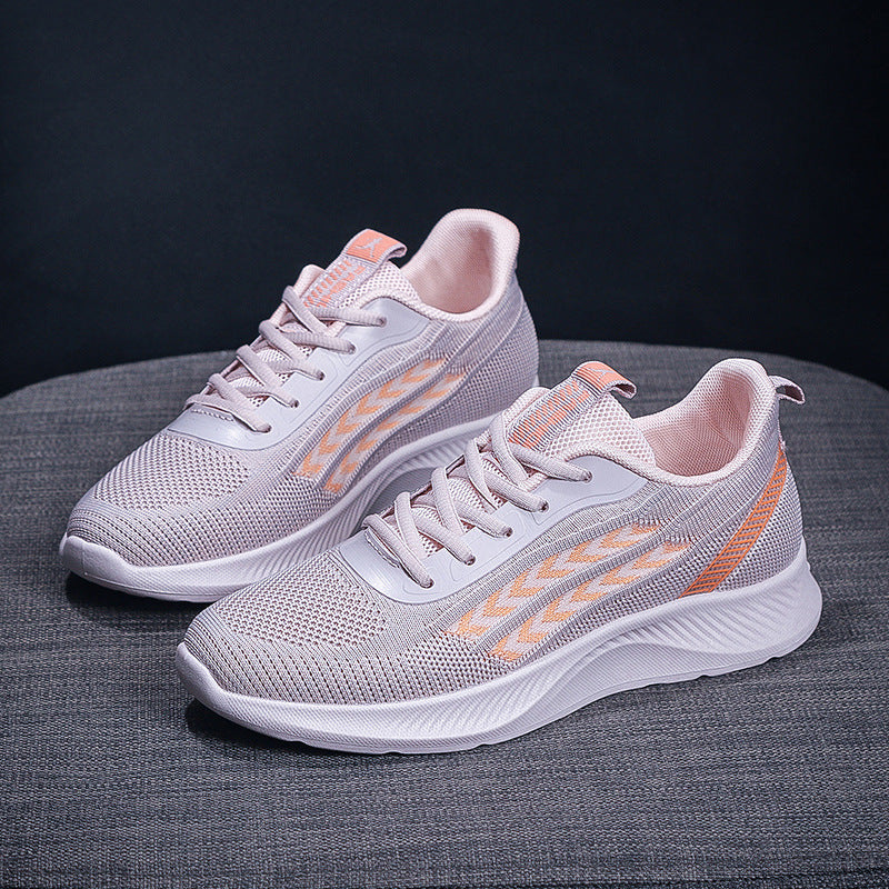 Flying Woven Women's Casual Lightweight Soft Bottom Shoes