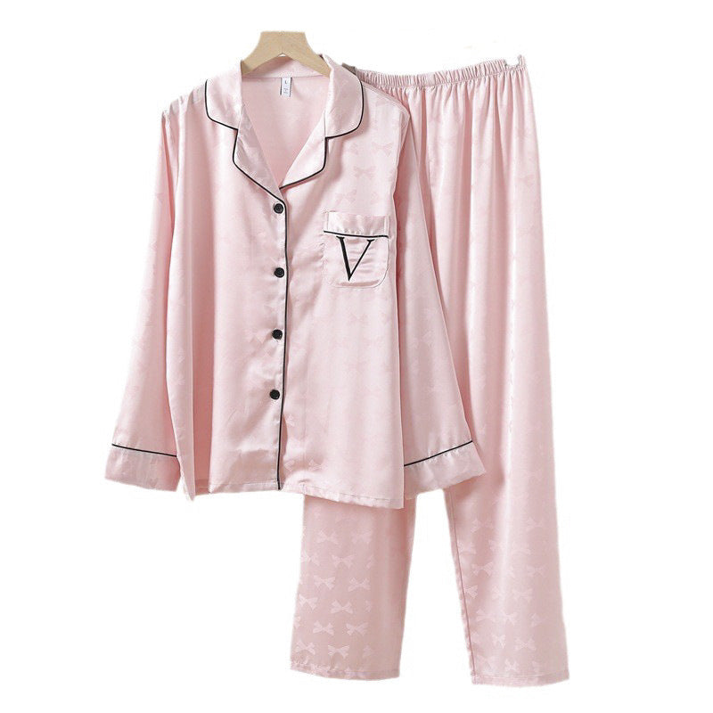 Ladies Sweet Ice Silk Pajamas