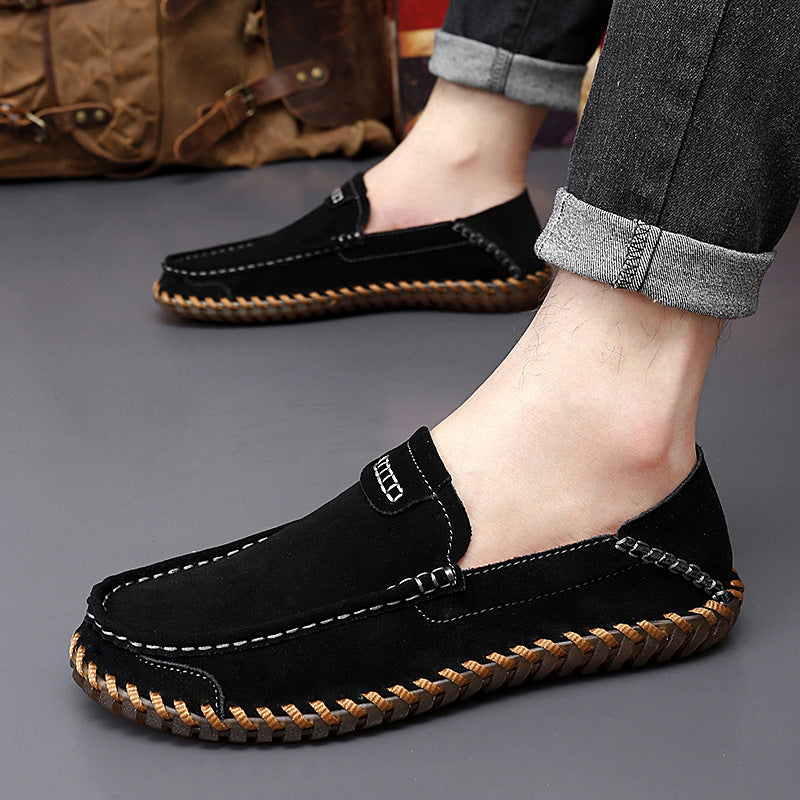 Chaussures Richelieu en cuir décontractées pour homme