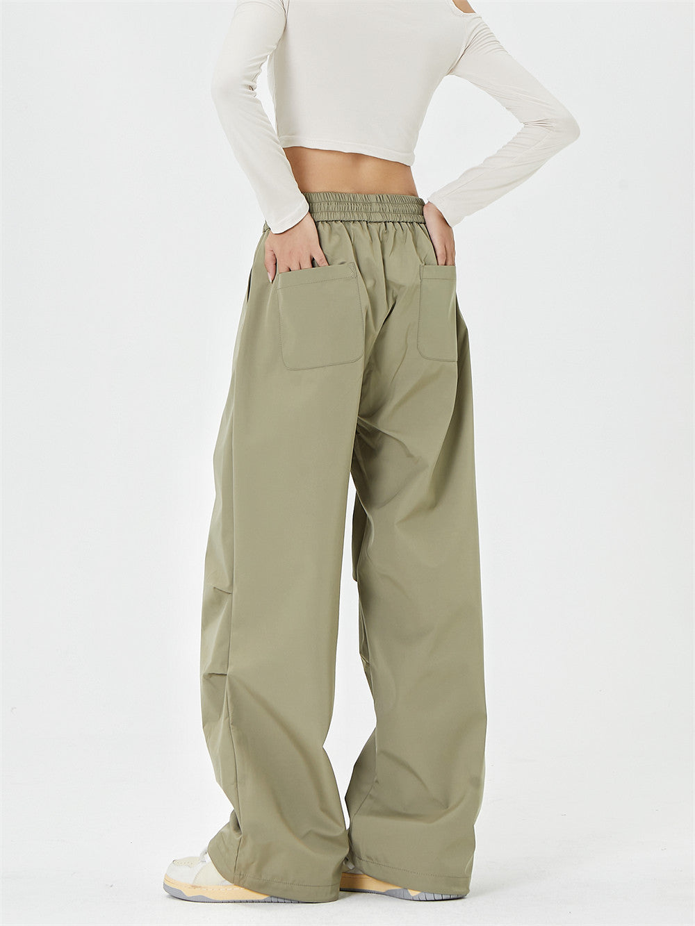 Men's Casual Elastic Waist Sports Trousers
