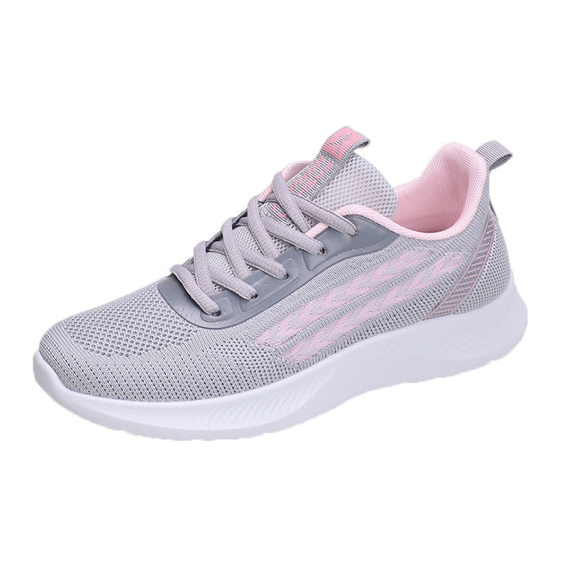 Flying Woven Women's Casual Lightweight Soft Bottom Shoes
