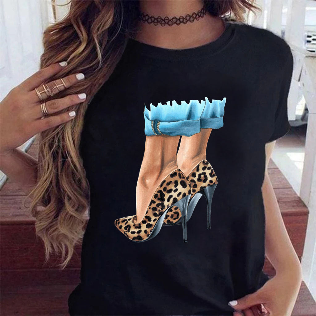 Sunflower Black Loose Fit Short Sleeve T-Shirt