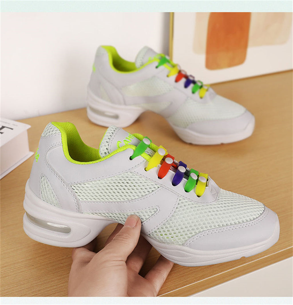 Women's Breathable Air Cushion Mesh Dance Shoes