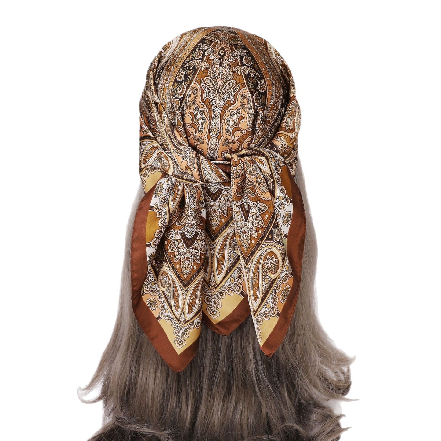 Printed Scarf Silk-like Fashion Shirt Scarf Scarf