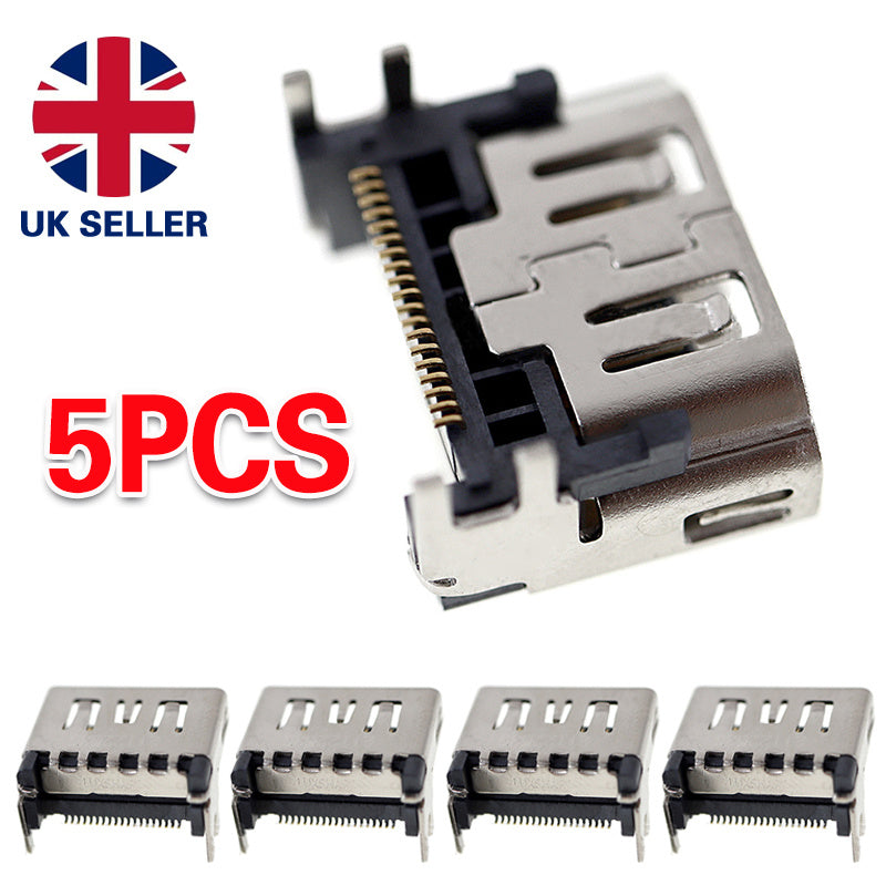 5PCS OEM HD HDMI  Connector Socket Replacement For  PlayStation 5 PS5