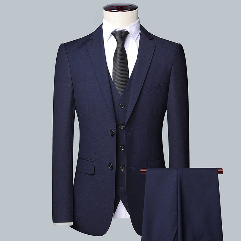 Slim Fit Casual Men's Suit Set for Wedding & Formal Events