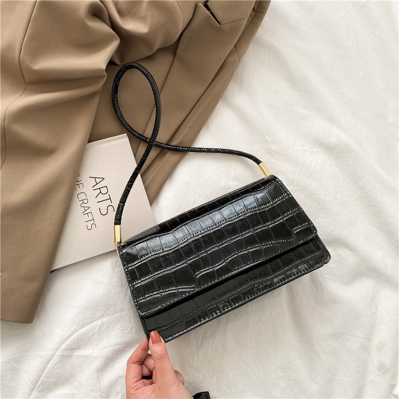 Summer Ladies PU Shoulder Bag 24x13x8cm