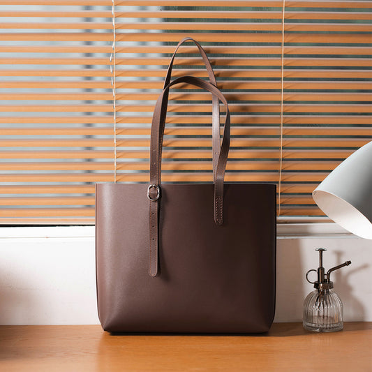 Cowhide Handmade All Match Handbag Women Diy Material Bag