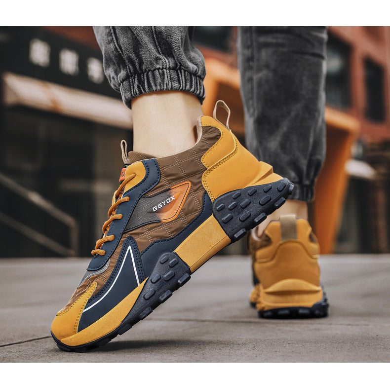 Sports Casual Platform Daddy Shoes Men's Fall