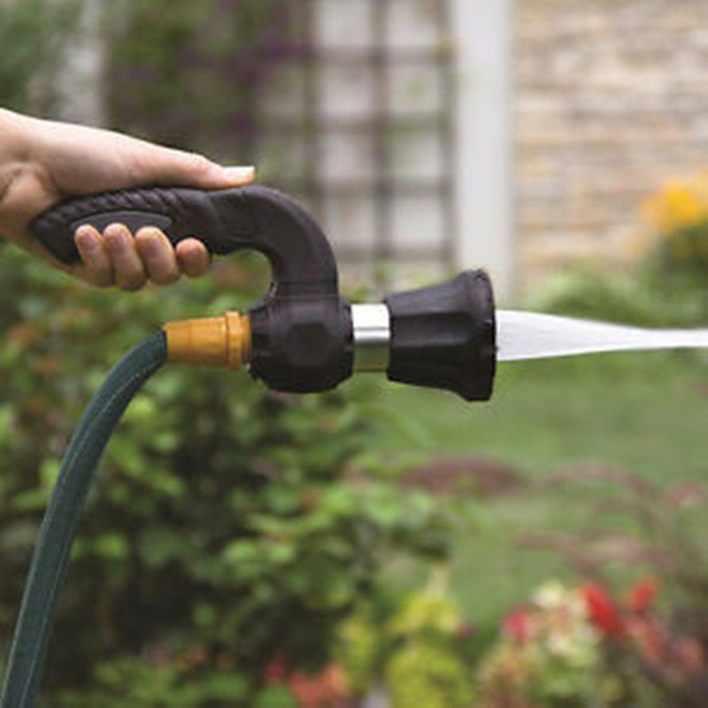 Mighty Power Hose Blaster Nozzle with 5 Spray Settings for Lawn, Garden & Car Washing