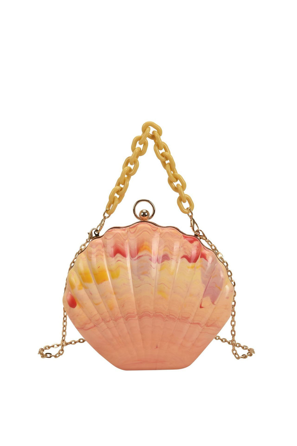 Sac bandoulière à chaîne unie à épaule unique disponible en plusieurs couleurs