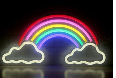LED Neon Light with Acrylic Back Panel USB Powered Room Night Decoration