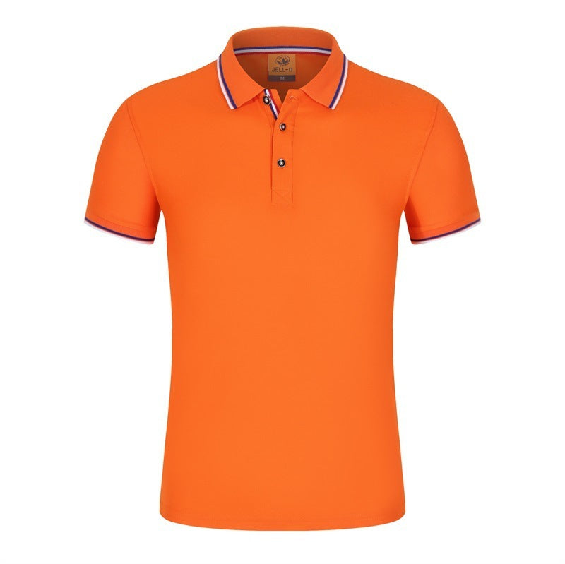 Summer Lapel Short-Sleeve Polo T-Shirt in Multiple Colors