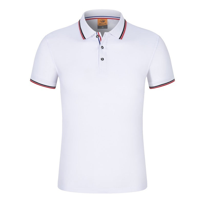Summer Lapel Short-Sleeve Polo T-Shirt in Multiple Colors