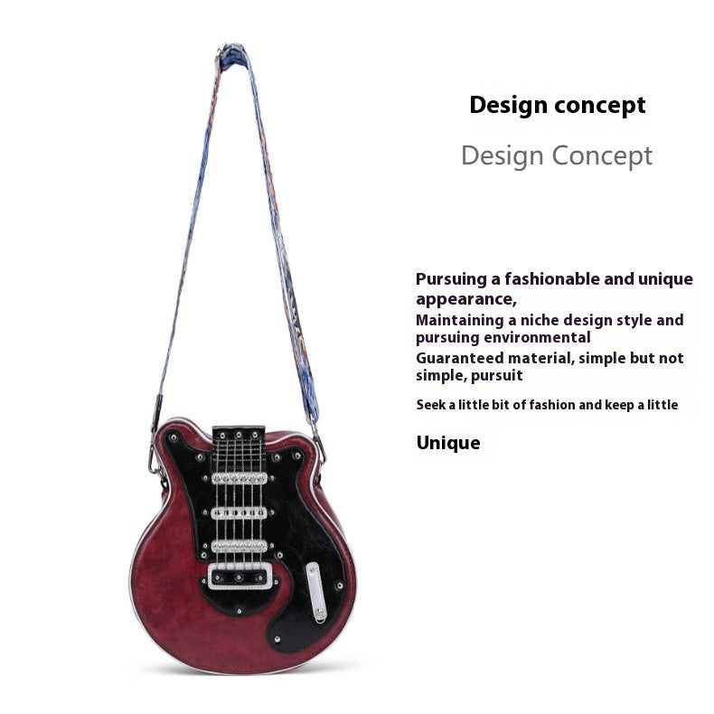Fashion Personalized Messenger Guitar Women's Bag