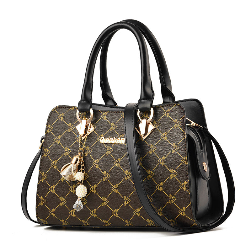 Women's PU Geometric Pattern Messenger Bags – Fashion Handbags