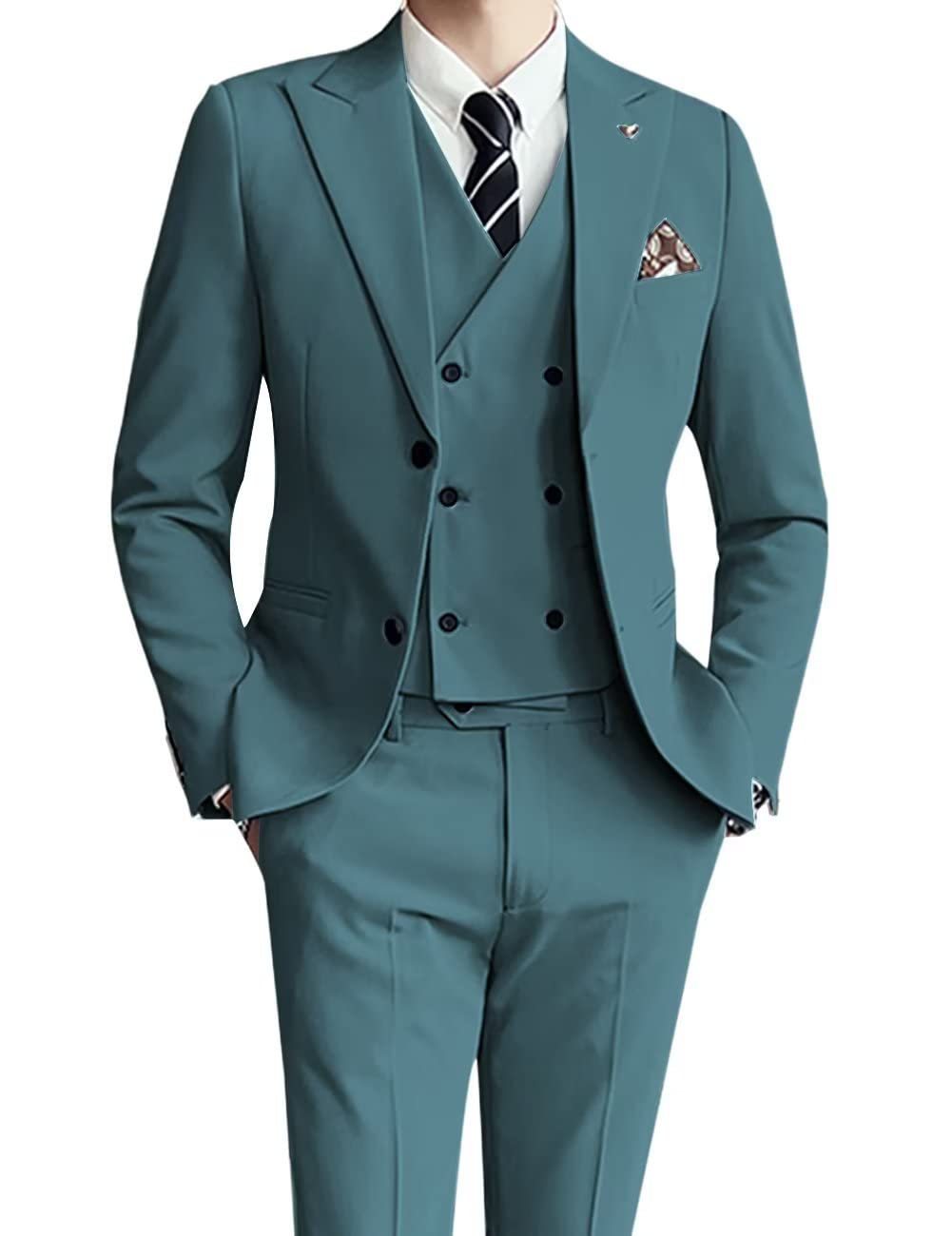 Men's Three-Piece Formal Suit Set
