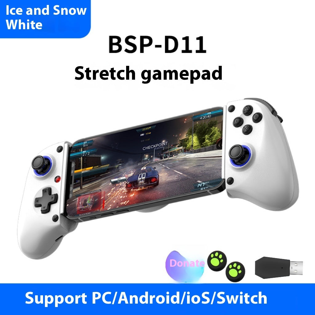 Wireless Bluetooth D11 Mobile Game Stretch Handle with Type-C Interface