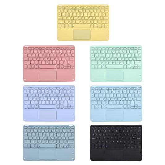 Colorful Magnetic Wireless Bluetooth Keyboard 24.5x18cm Rechargeable Battery
