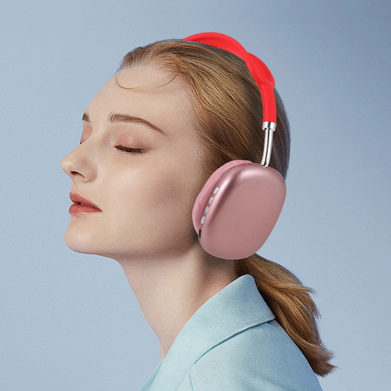 Casque Bluetooth sans fil P9 avec micro anti-bruit pour sports de plein air et jeux