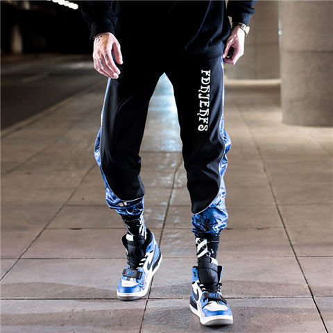 Pantalon droit salopette homme coupe courte taille haute