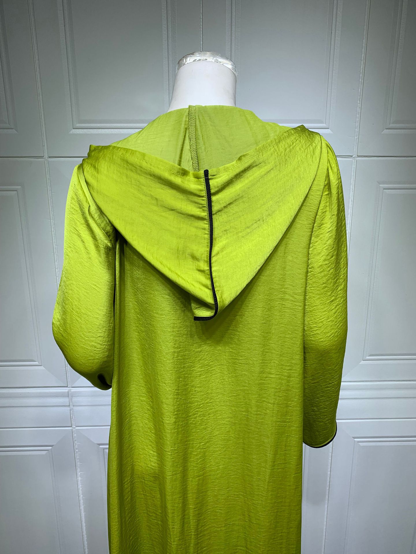 Robe à franges et perles faites main pour femme musulmane