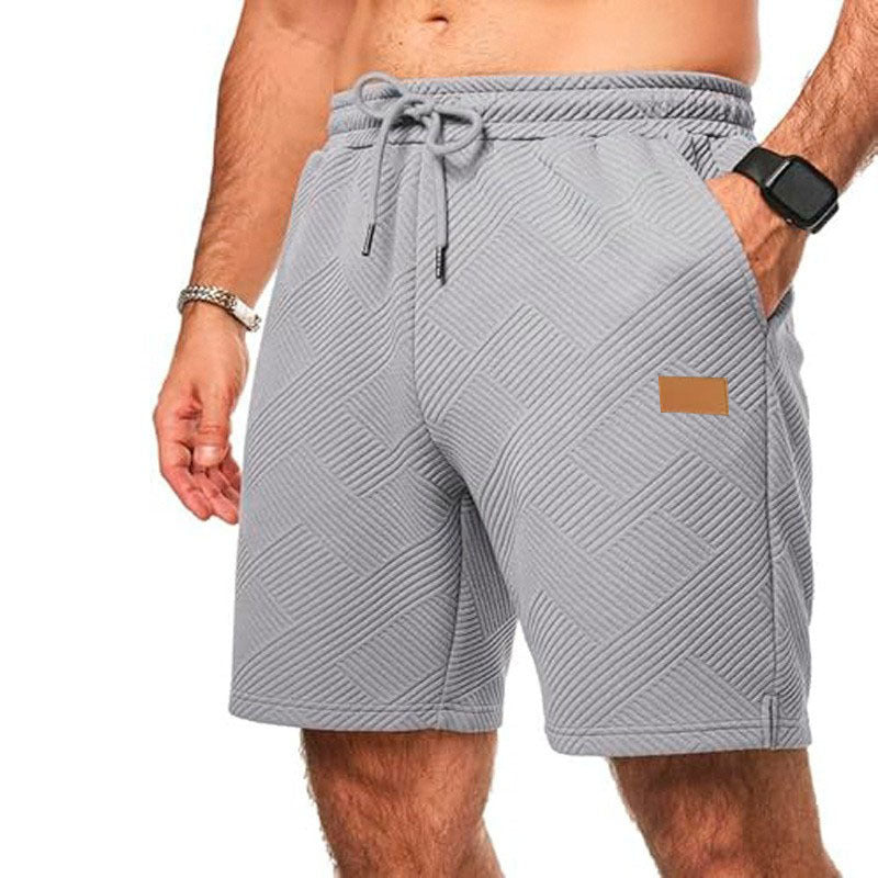 Short de plage décontracté avec cordon de serrage à la taille élastique pour les vacances