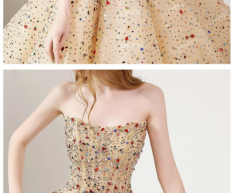 Costume Bride Wedding Dress Tube Top Dress