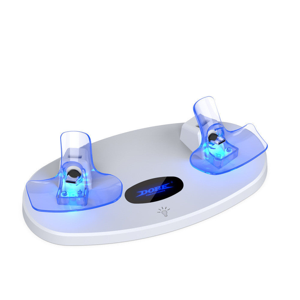 PS5 VR2 Double Handle Magnetic Charging Base PlayStation VR2 Handle Fixed Charger Bracket RGB Light