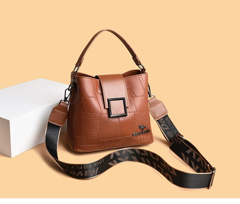 Élégant Sac à Main Personnalisé en PU 23x12x20 cm