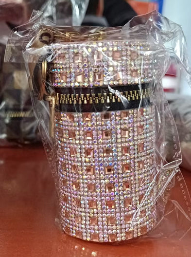 Silk Scarf Mini Keychain Storage 9.7x5cm