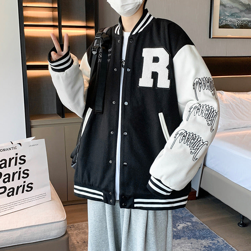 Trendy Casual Sports Baseball Jacket